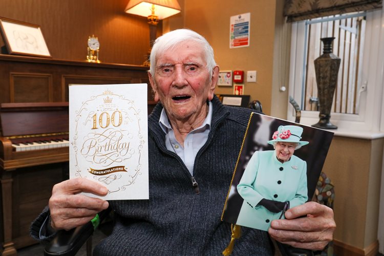 Leamington Spa resident reveals the secret to long life as he celebrates 100th birthday